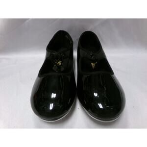 Dance Tap Shoes Dance Class Big Kid 2M Tyette Leather Ribbon